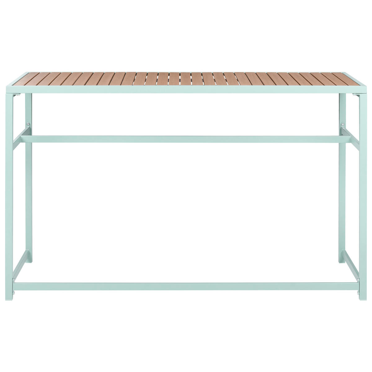 GARTENBAR Set 2-Sitzer AVETRANA Hellgrün Metall - Hellgrün, Metall - Beliani
