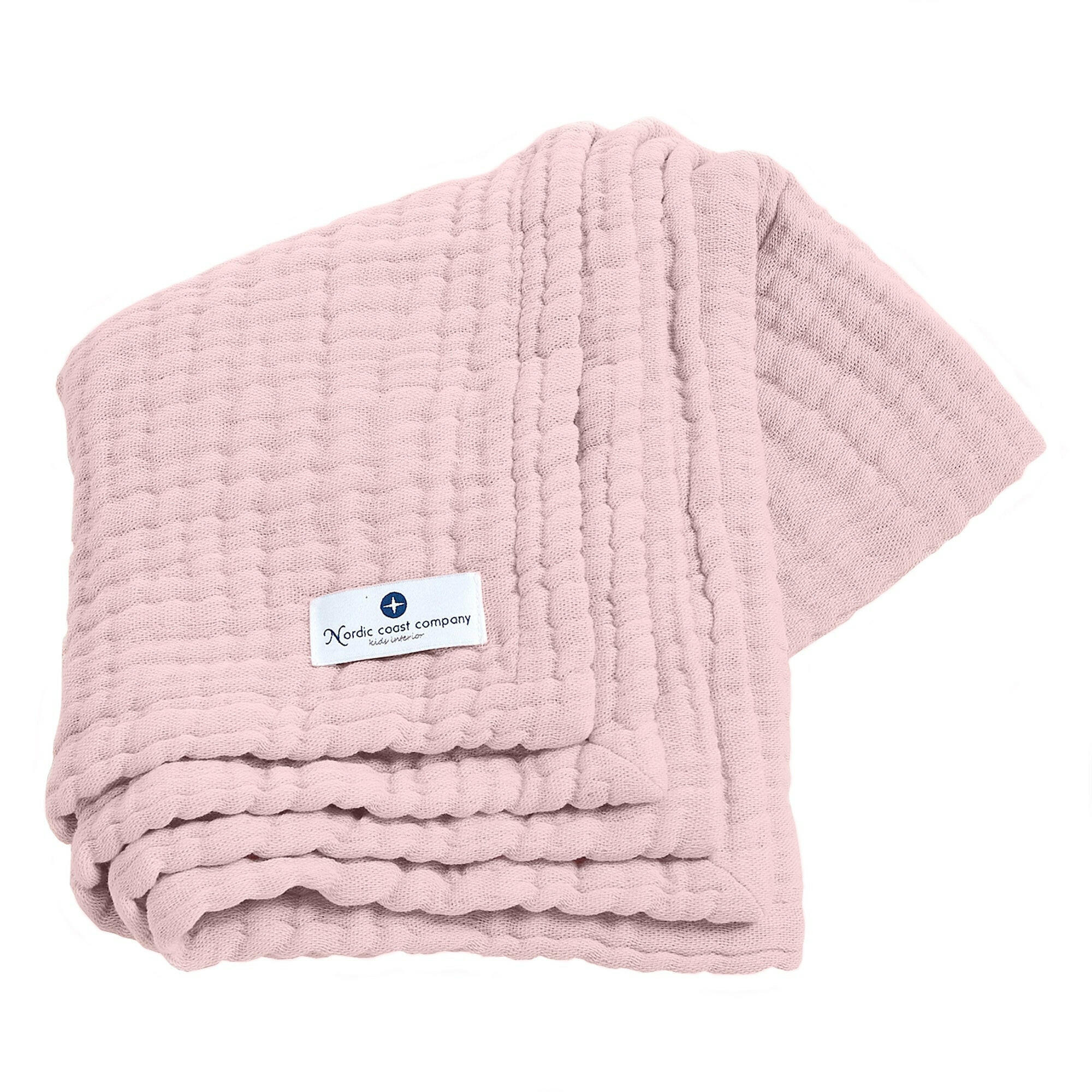 MUSSELINDECKE Altrosa - Altrosa, Textil (80/80cm) - nordic coast company