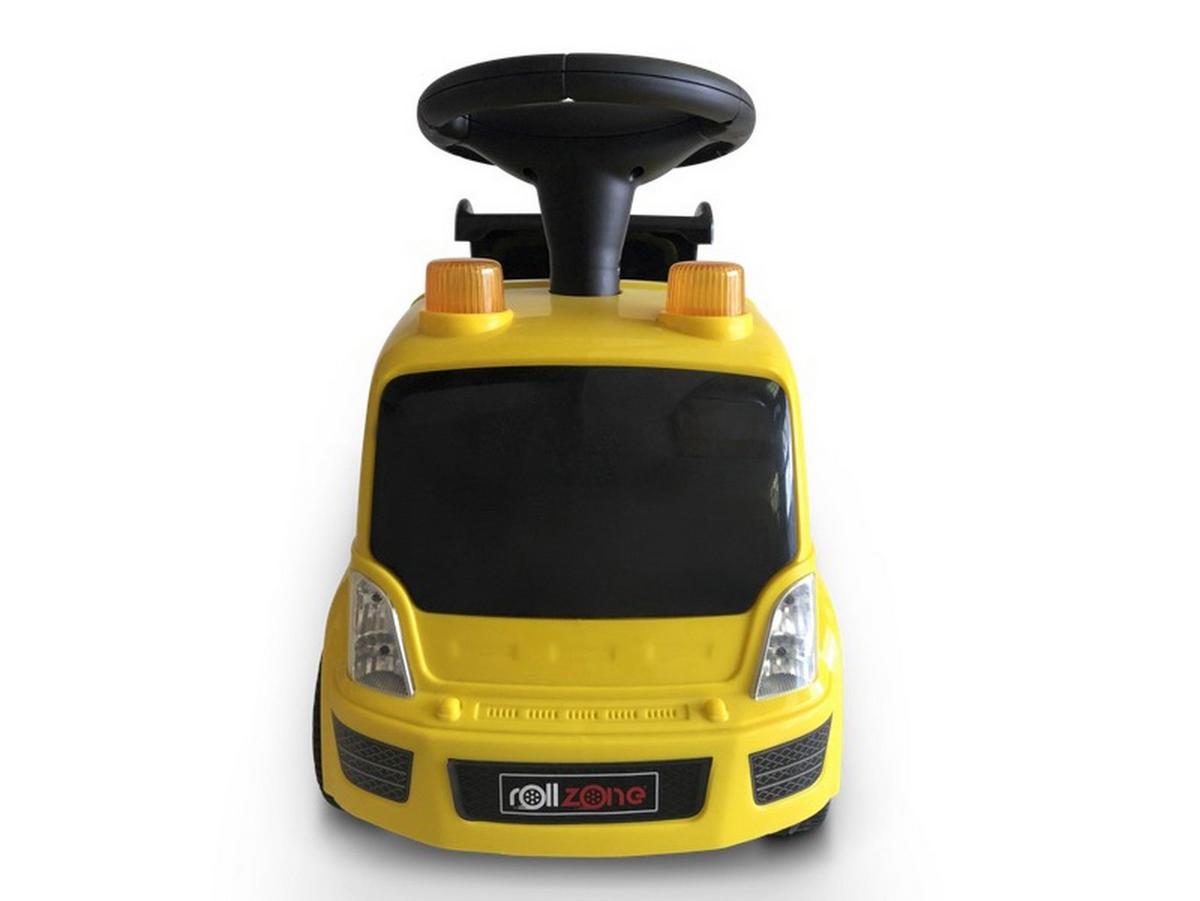 KINDER RUTSCHAUTO Straßen-Truck gelb - Gelb, Kunststoff (83/28/48cm) - TPFLiving