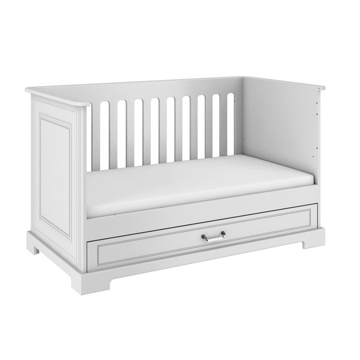 POKOJ PRO MIMINKO 2DÍLNÝ Bílá - bílá, kompozitní dřevo (152/92/83cm) - Petits-meubles