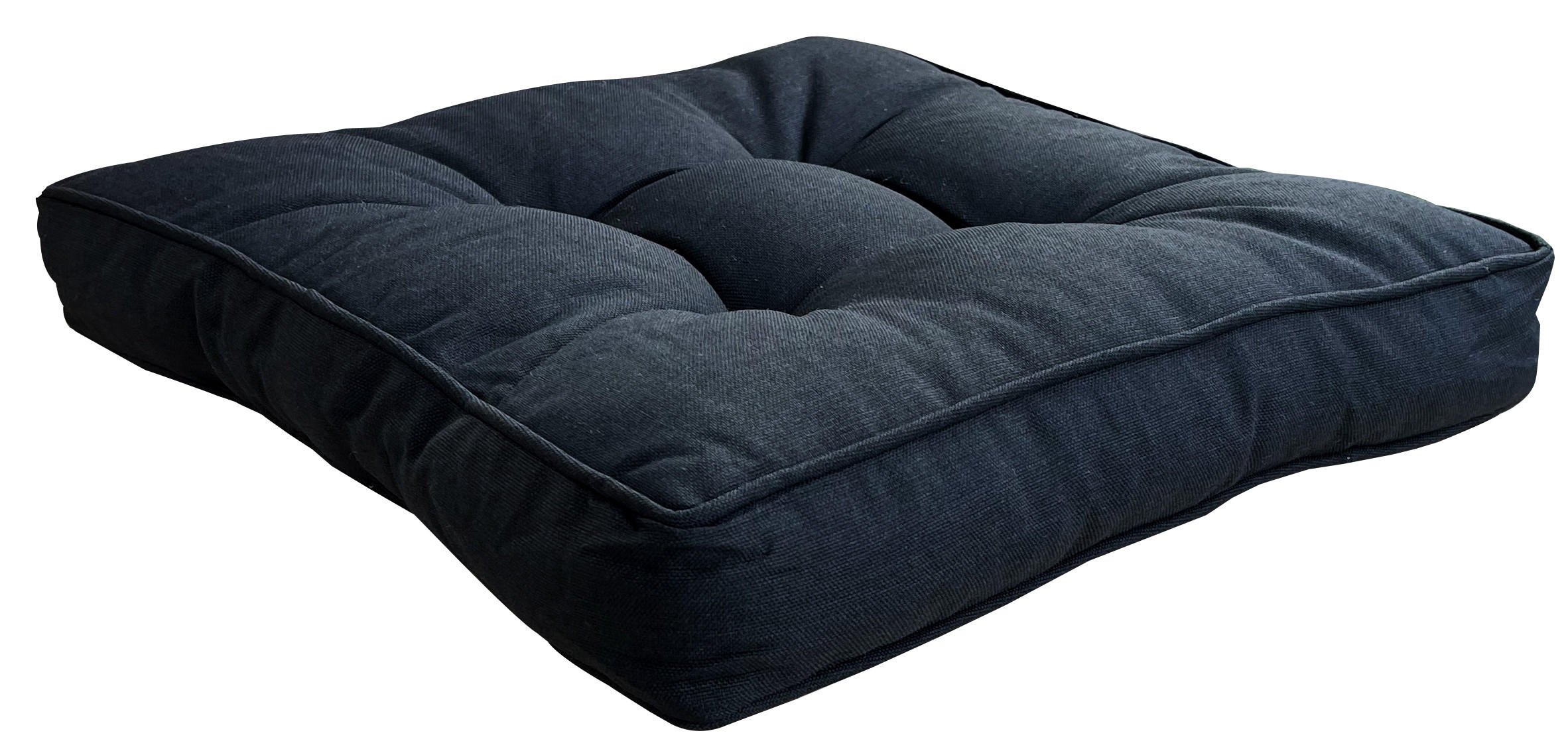 SITZKISSEN 48x113 cm Anthrazit - Anthrazit, Textil (50/8/50cm) - QUICK STAR