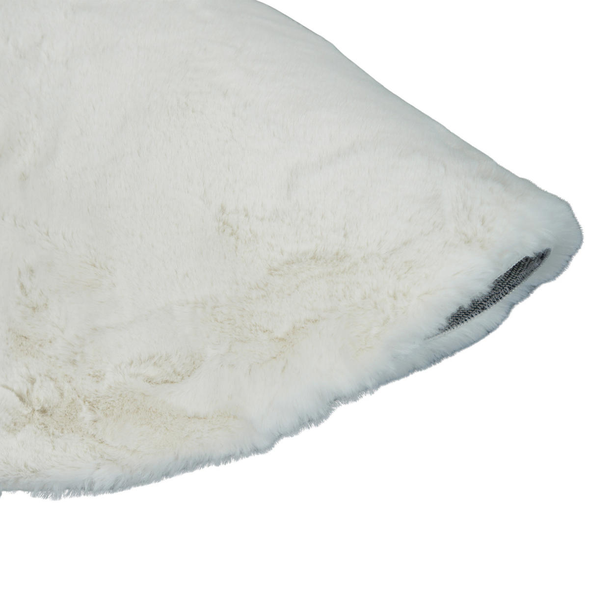 FELLTEPPICH CLOUD SUPER SOFT 120/120 cm Ivory Elfenbeinn - Creme, Textil (120/120cm) - Consilio Concept