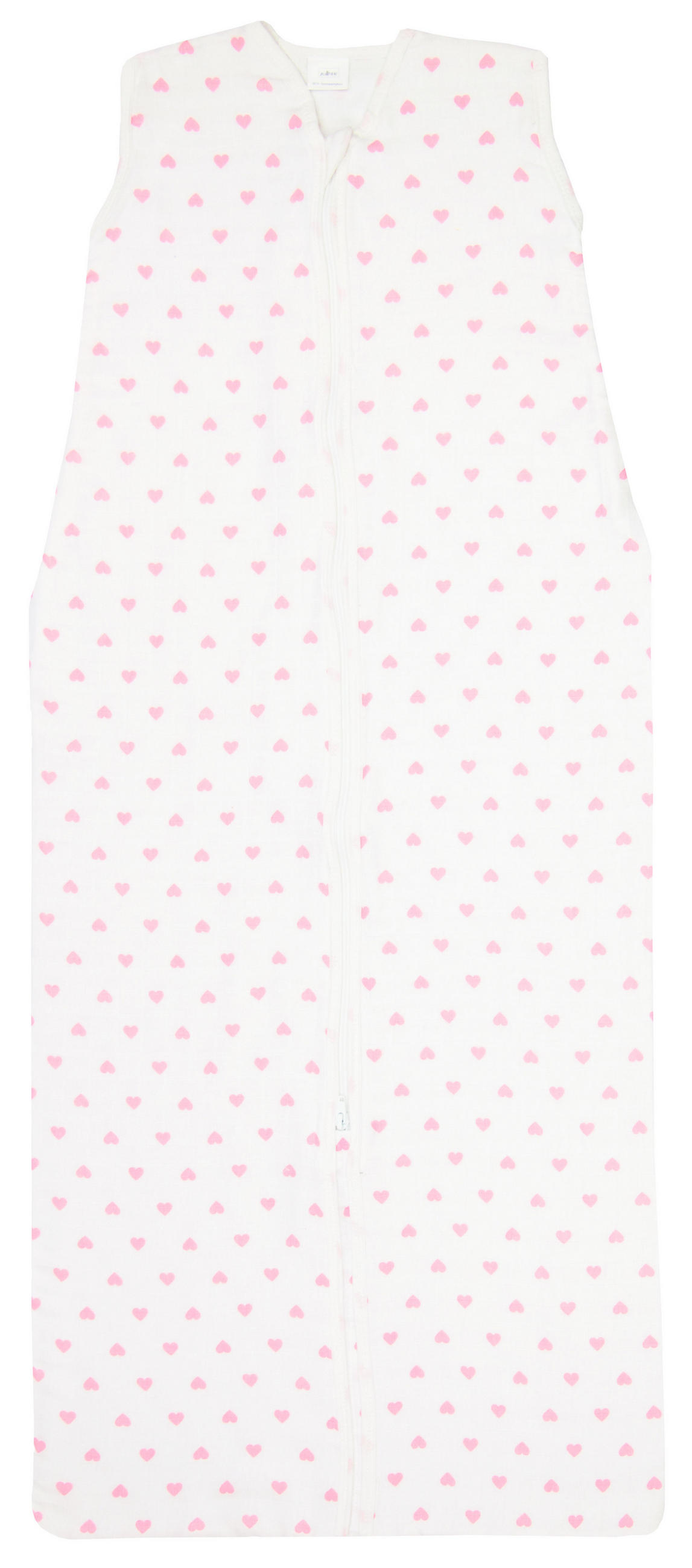 BABYSCHLAFSACK, 110 cm, 100% Baumwolle, bunt - Weiß, Textil (25/110cm) - Zollner