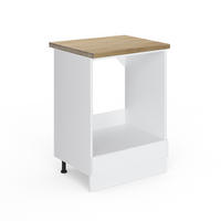 DULAP DE TRANSFORMARE A SOBEI R-Line Alb lucios ridicat 60 cm , AP Stejar - alb lucios/alb, compozit lemnos (60/81.6/60cm) - Vicco