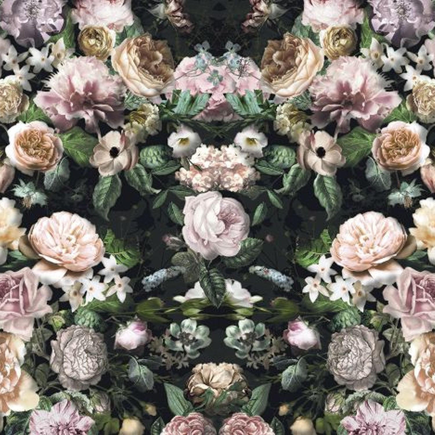 FOTOTAPETE Blumen 800 x 250 cm - Pink, Papier (800/250cm) - Sanders & Sanders