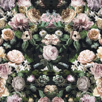 FOTOTAPETE Blumen 800 x 250 cm - Pink, Papier (800/250cm) - Sanders & Sanders