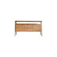 SIDEBOARD Pola Natur aus Eiche - Naturfarben, Holz (140/78/50cm) - Tikamoon