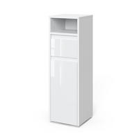 MIDISCHRANK Majest Weiß 30.2 x 96.3 cm - Weiß, Holzwerkstoff (30.2/96.3/30cm) - Vicco