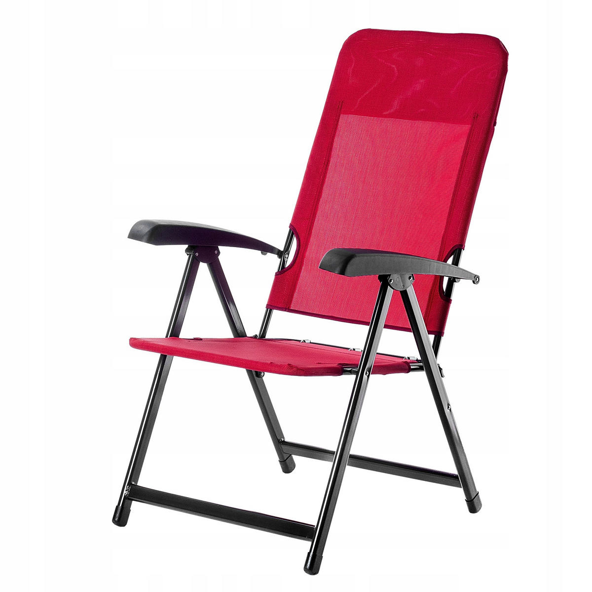 GARTENSESSEL Rot - Rot, Metall (55/104cm) - KADAX