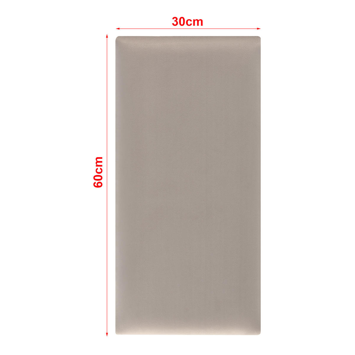 KOPFPOLSTER-SET 3 TLG. Carpino - Hellgrau, Textil (3/30/60cm) - [neu.haus]