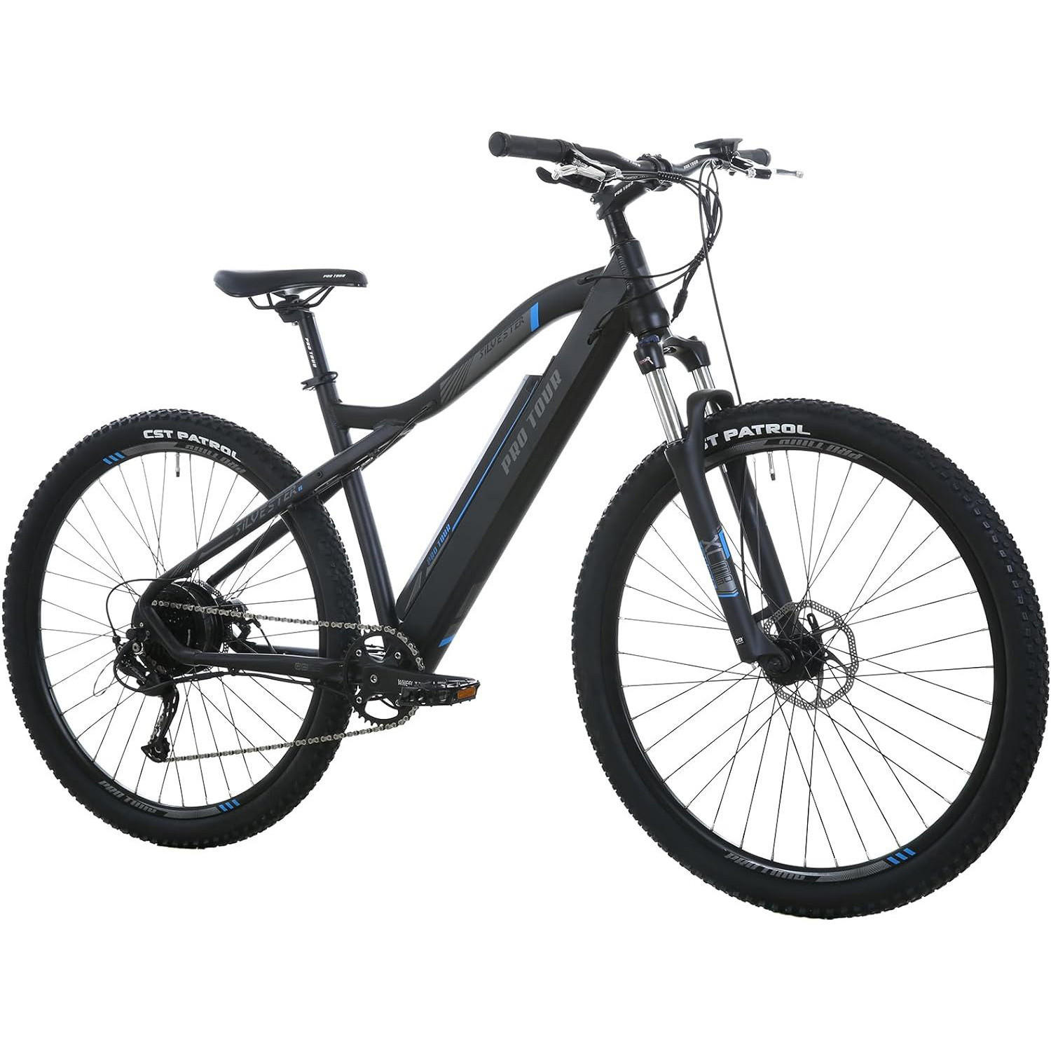 ELEKTROFAHRRAD Flexi 27,5 Zoll 25km/h Reichweite 50-90 km - Blau, Metall (125cm) - Nettlife