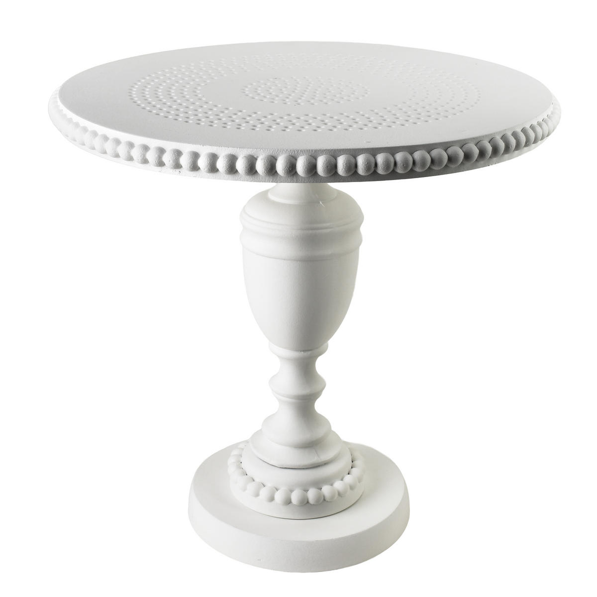 BEISTELLTISCH Lammy Weiß 41.5/41.5/40 cm Holz - Weiß, Holz (41.5/40cm) - Mondex