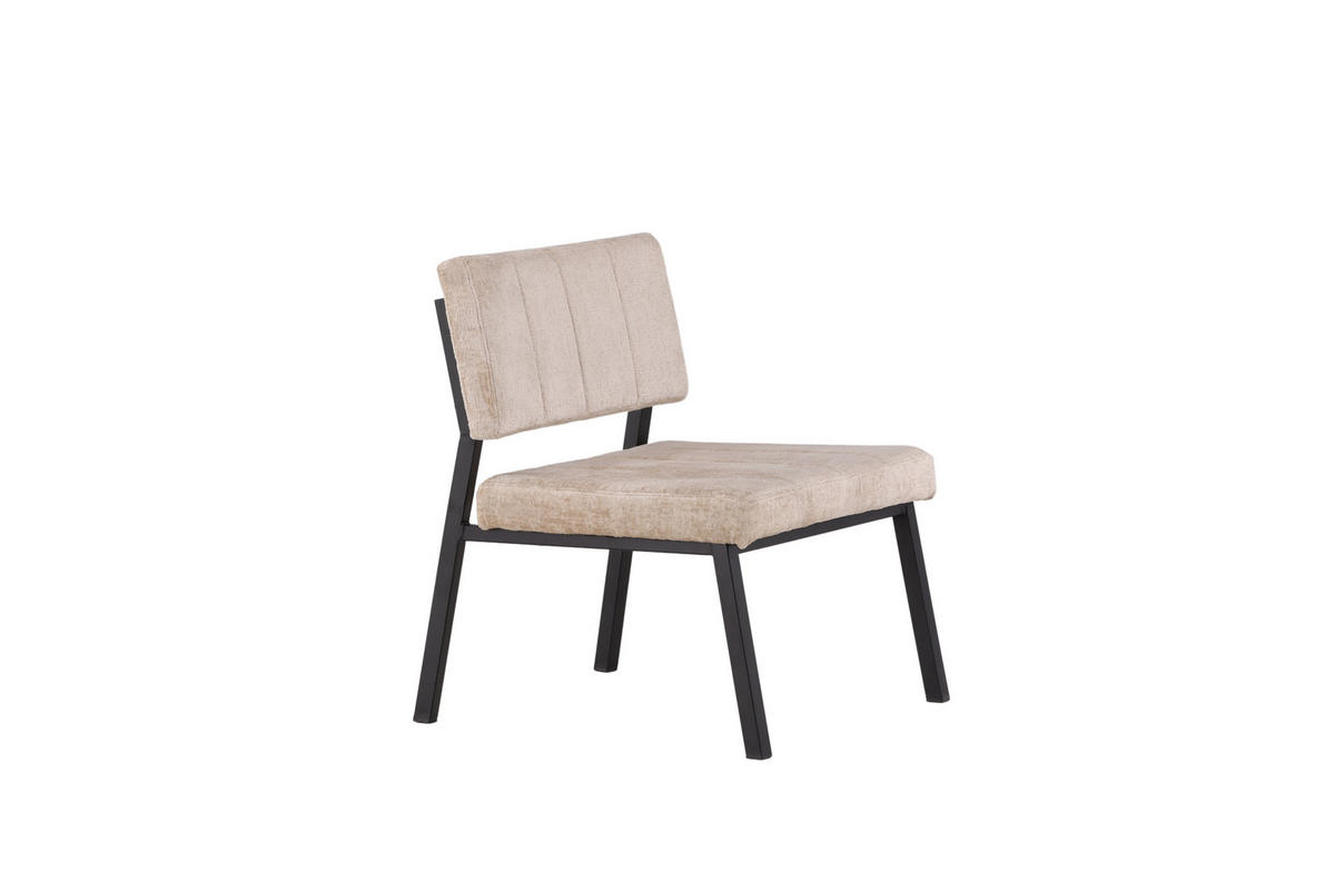 LOUNGESESSEL Monett Beige 66x64x74 - Beige, Textil (66/74/64cm) - FURNLUX