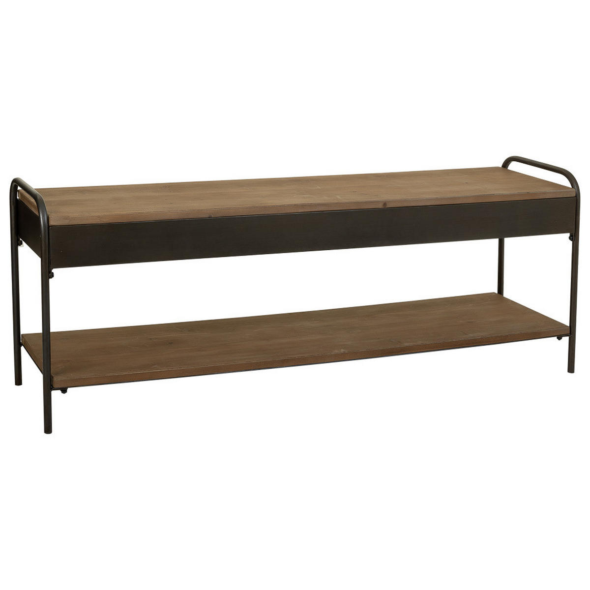 SIDEBOARD aus Holz und Metall 149x38x58 braunem - Braun, Holz (149/58/38cm) - Wanderlust