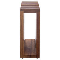 MESSERBLOCK Walnuss 12 Fächer Braun - Braun, Holz (8.5/24/18cm) - Orion 