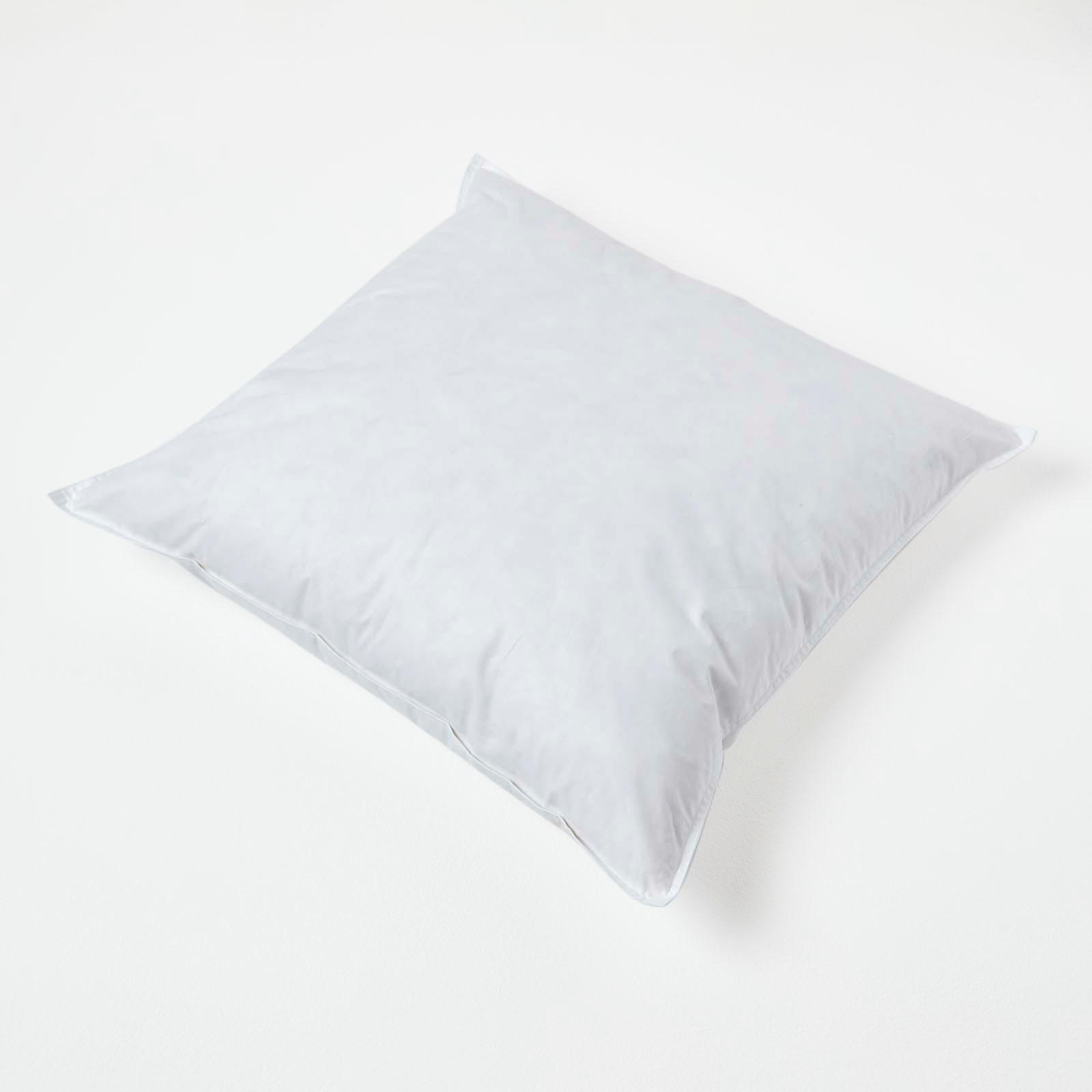 FÜLLKISSEN 60/60 cm – Enten-Daunen - Weiß, Textil (60/60cm) - Homescapes