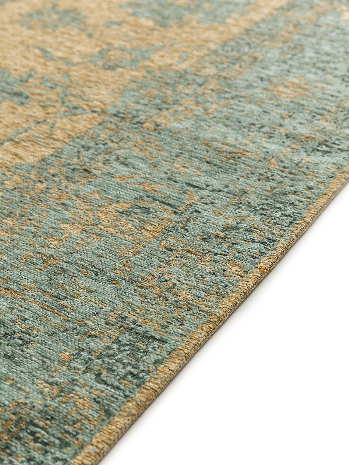 FLACHGEWEBETEPPICH Frencie Blau 160x235 cm - Blau, Textil (160/235cm) - benuta Nest