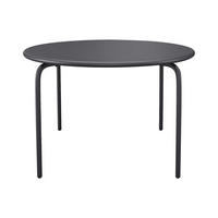 GARTENTISCH - 6 Personen - Metall - Anthrazitgrau - - Anthrazit, Metall (130/130/74cm) - Vente-Unique