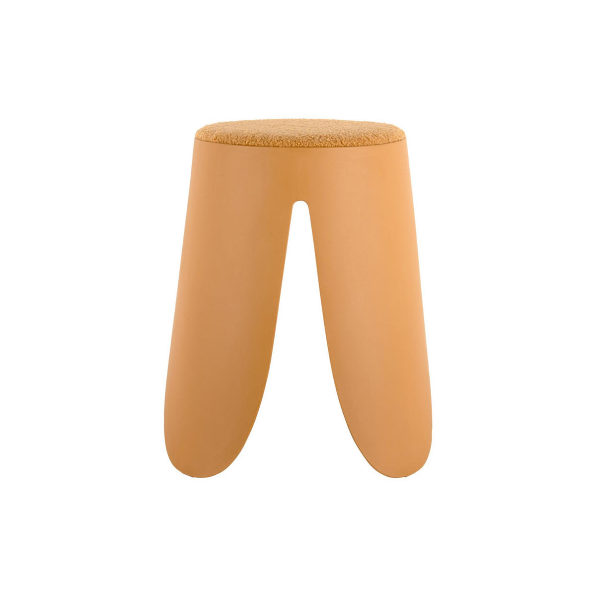 HOCKER Savor 44/44/46 cm - Gelb, Kunststoff (44/46/44cm) - Leitmotiv