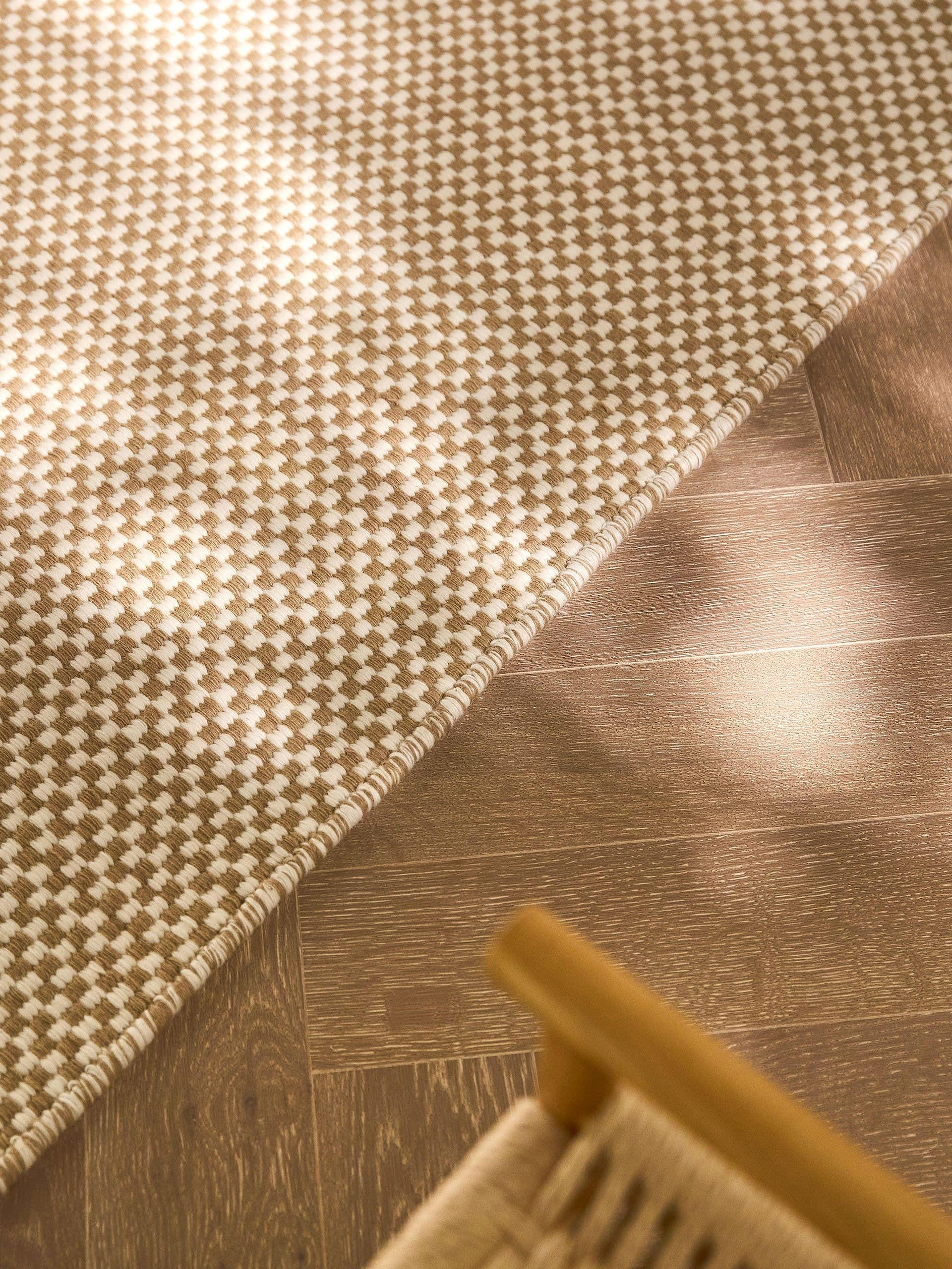 WOLLTEPPICH-LÄUFER Laura handgewebt 80/250 cm - Beige, Naturmaterialien/Textil (80/250cm) - benuta Pure