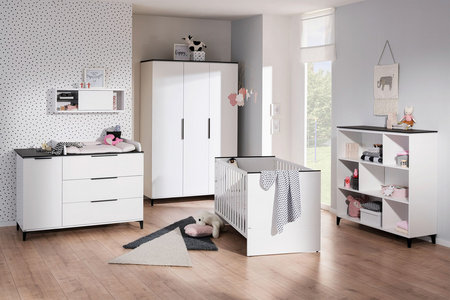Babymöbel & Babyzimmerserien | Praktische Babymöbel mit Stil Babykleiderschrank, Isolde, Babyzimmer | Baby regale
