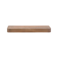 WANDREGAL Carve Braun 25/100/8 cm - Braun, Holz (100/8/25cm) - Hoyz Collection