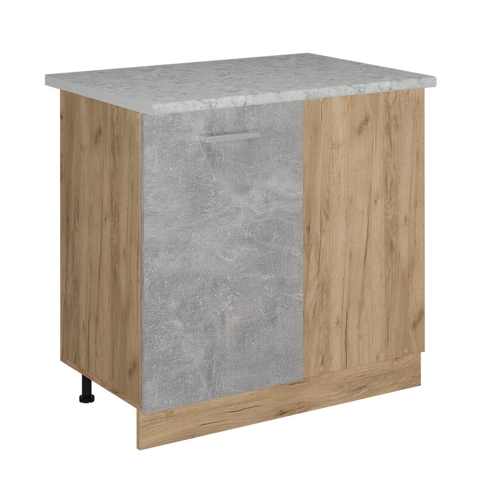Vicco ROHOVÁ SKŘÍŇKA R-Line Beton 86 cm PD Mramor