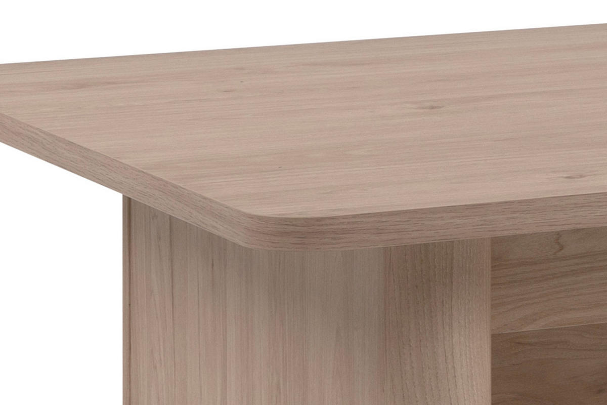 ESSTISCH Hickory Walnuss, Küchentisch ausziehbar 160 - 200 x 90 cm - Walnussfarben, Holzwerkstoff (160/90/75cm) - Furn.Design