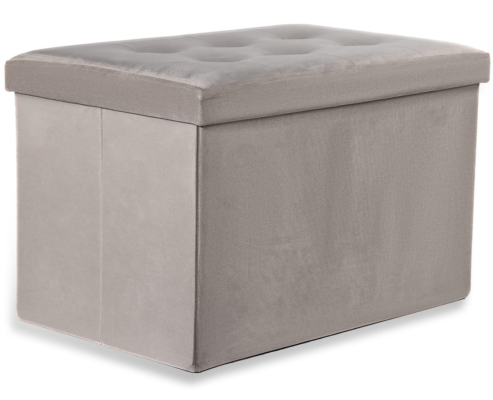 SITZBOX Ravello XL mit Knöpfen Samt Beige - Beige, Textil (60/38/38cm) - Komodee