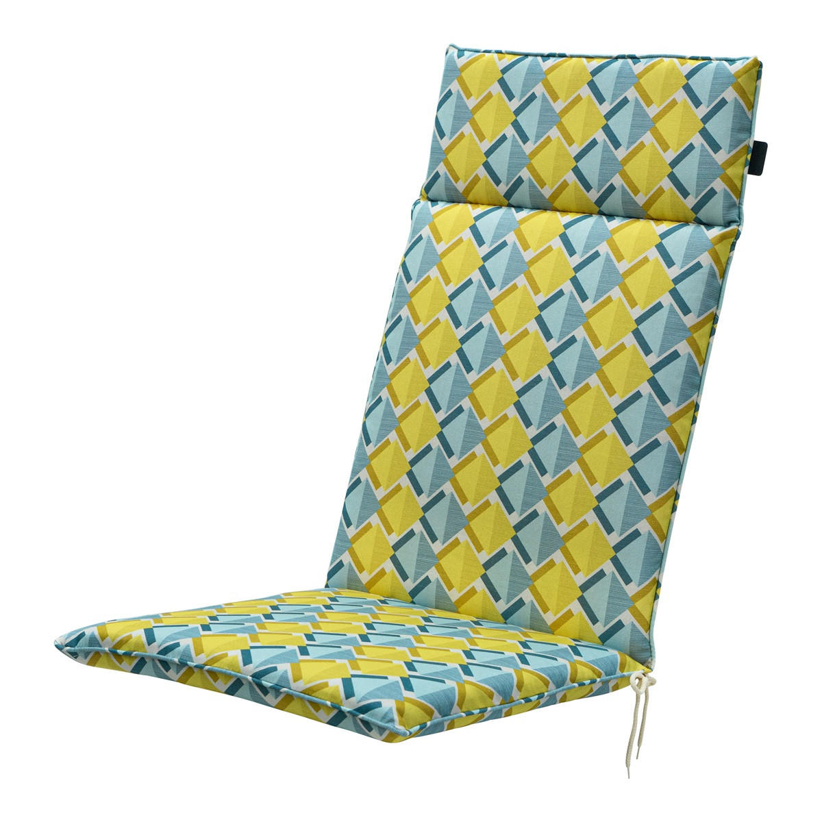 GARTENSTUHLKISSEN Siem 120/50 cm 4er-Set - Gelb, Textil (50/8/120cm) - Madison