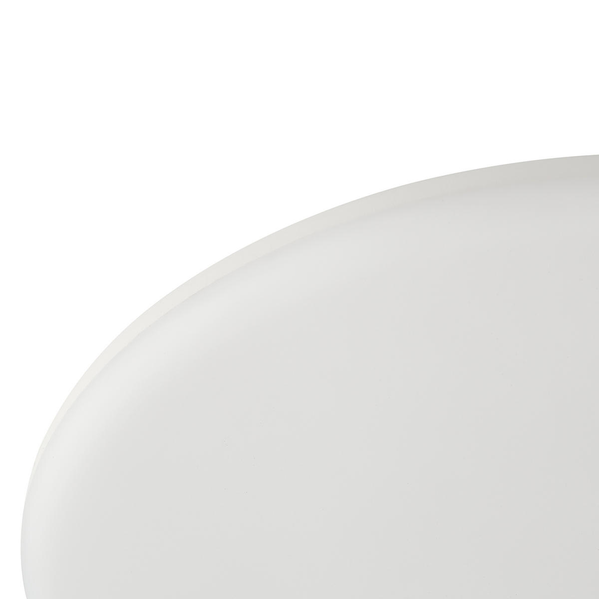 LED DECKENLEUCHTE Conna Weiß 29/29/5,7 cm - Weiß, Kunststoff (29/29/5.7cm) - Brilliant