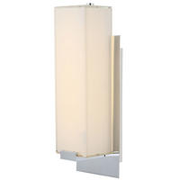 LED WANDLEUCHTE ABRUZZO Silber Glas satiniert - Silberfarben, Glas (11/29.5/29.5cm) - Globo Lighting