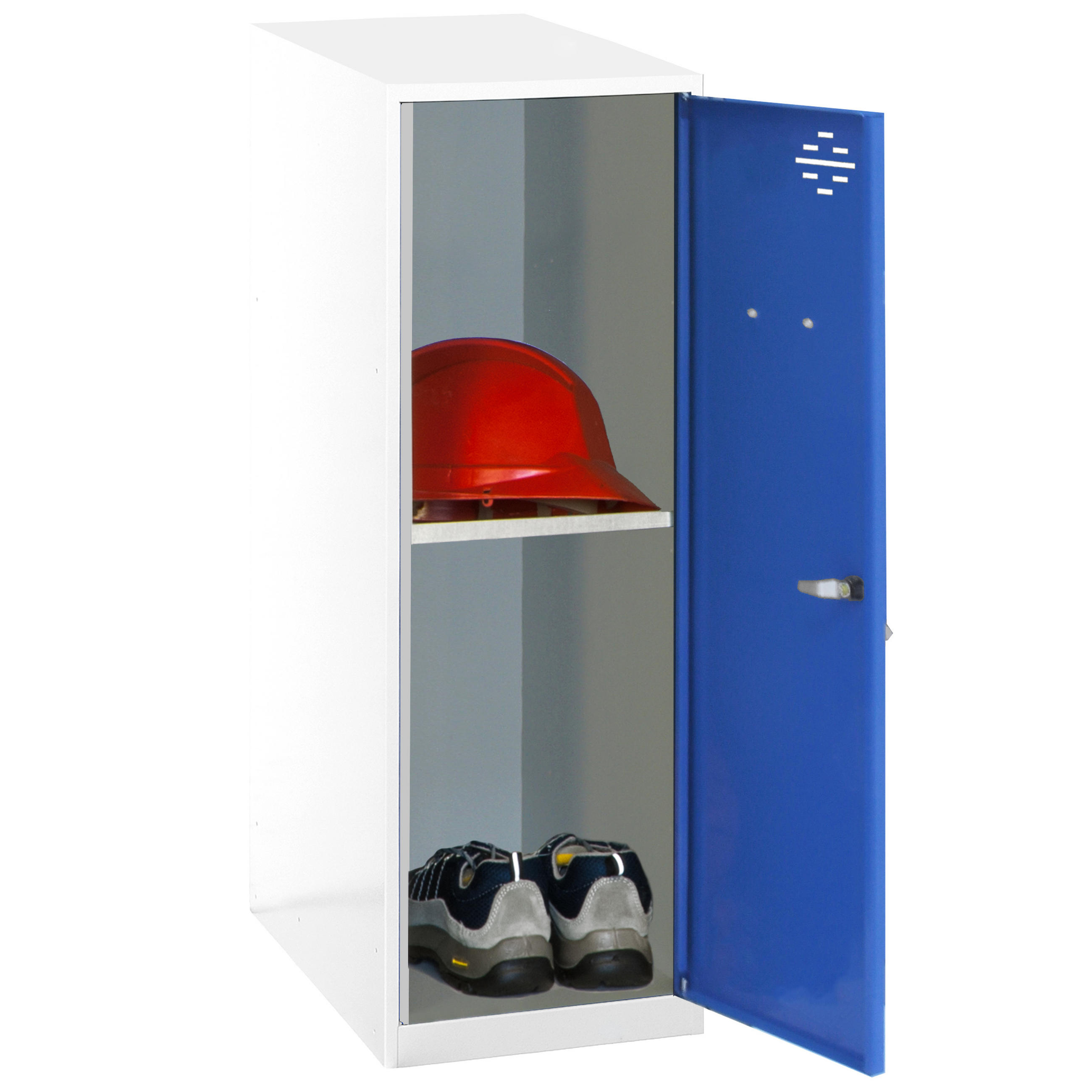 Proregal Schliessfachschrank Blau 30x91.5x50 cm
