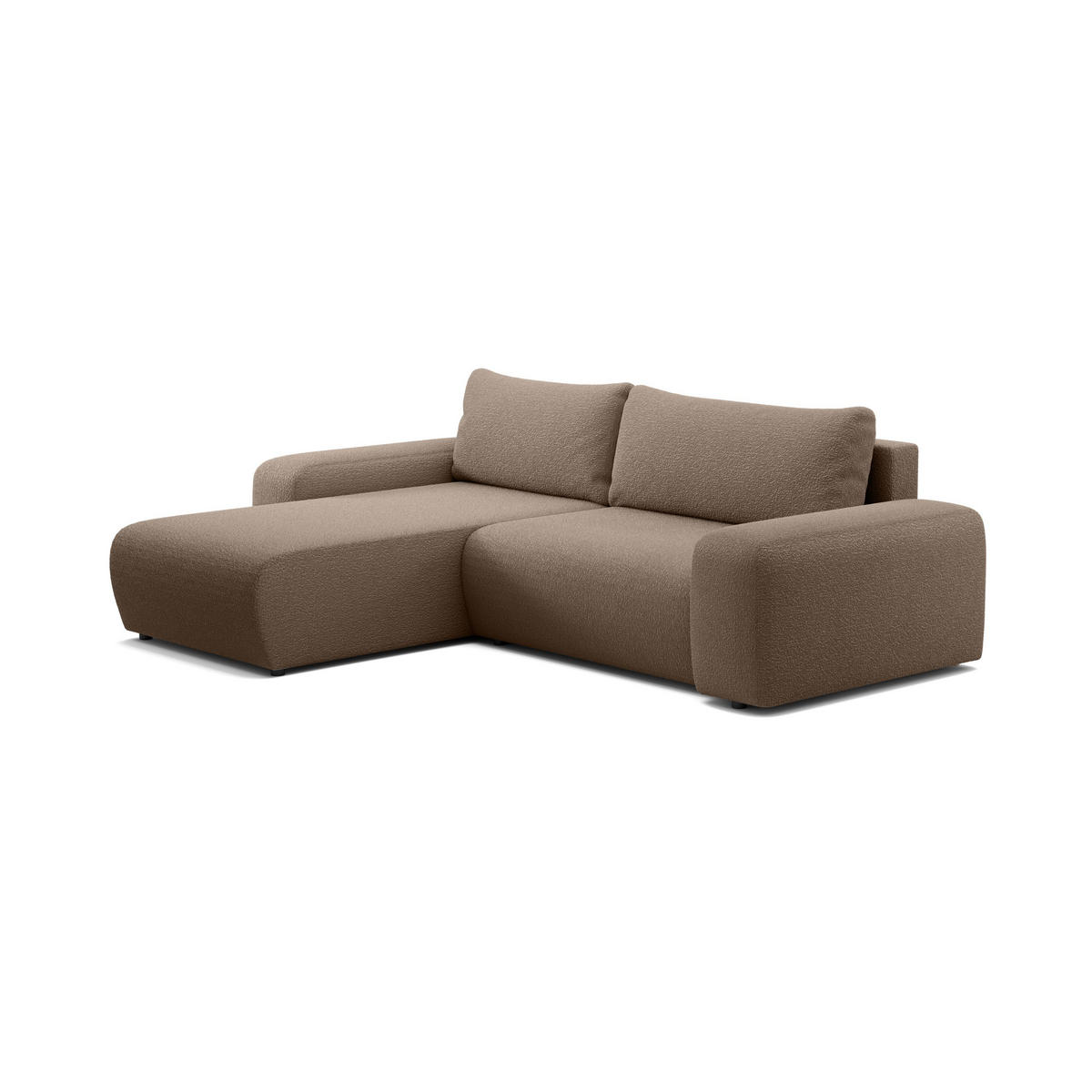 ECKSOFA Bornim Universelle Brown (Anthology 4) - Braun, Textil (294/185cm) - Fedve