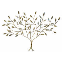 WANDDEKO Gold 103/71 cm - Goldfarben, Metall (1/71/5cm) - KUNSTLOFT