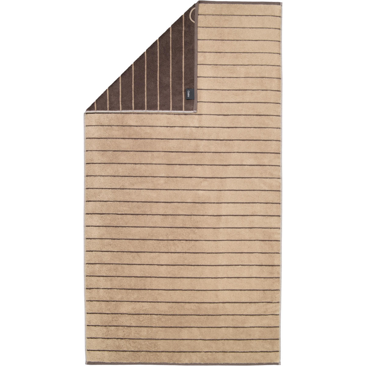 DUSCHTUCH BALANCE DOUBLEFACE 6232 SAND - 39 - Beige, Textil (80/150cm) - Cawoe