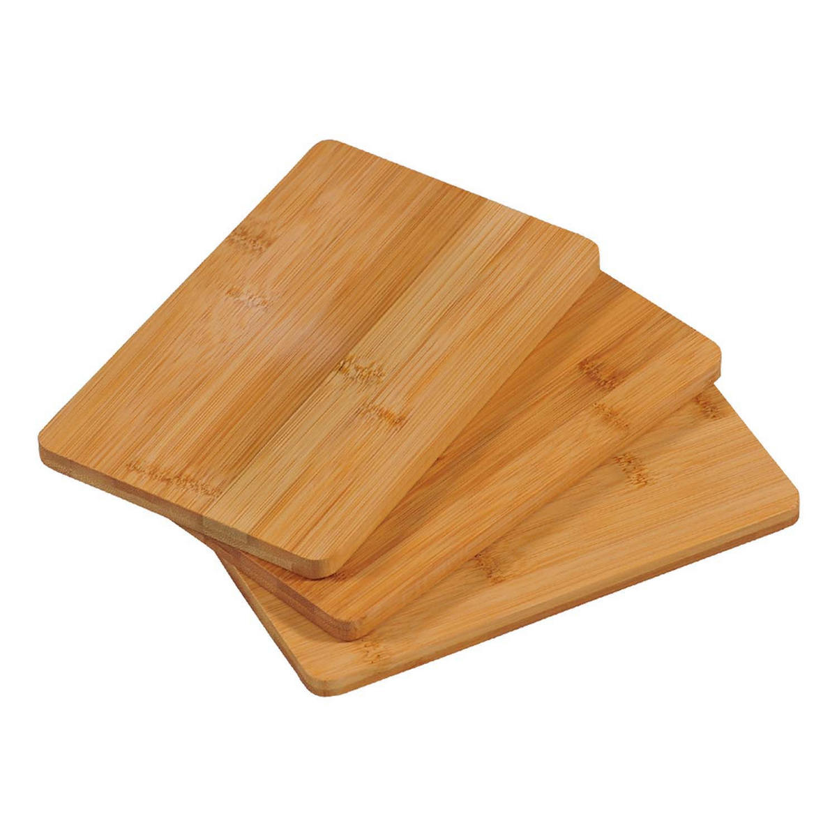 FRÜHSTÜCKSBRETTCHEN, 15 Stück, Bambus - 22 x 14cm - Naturfarben, Holz (14/22cm) - Kesper