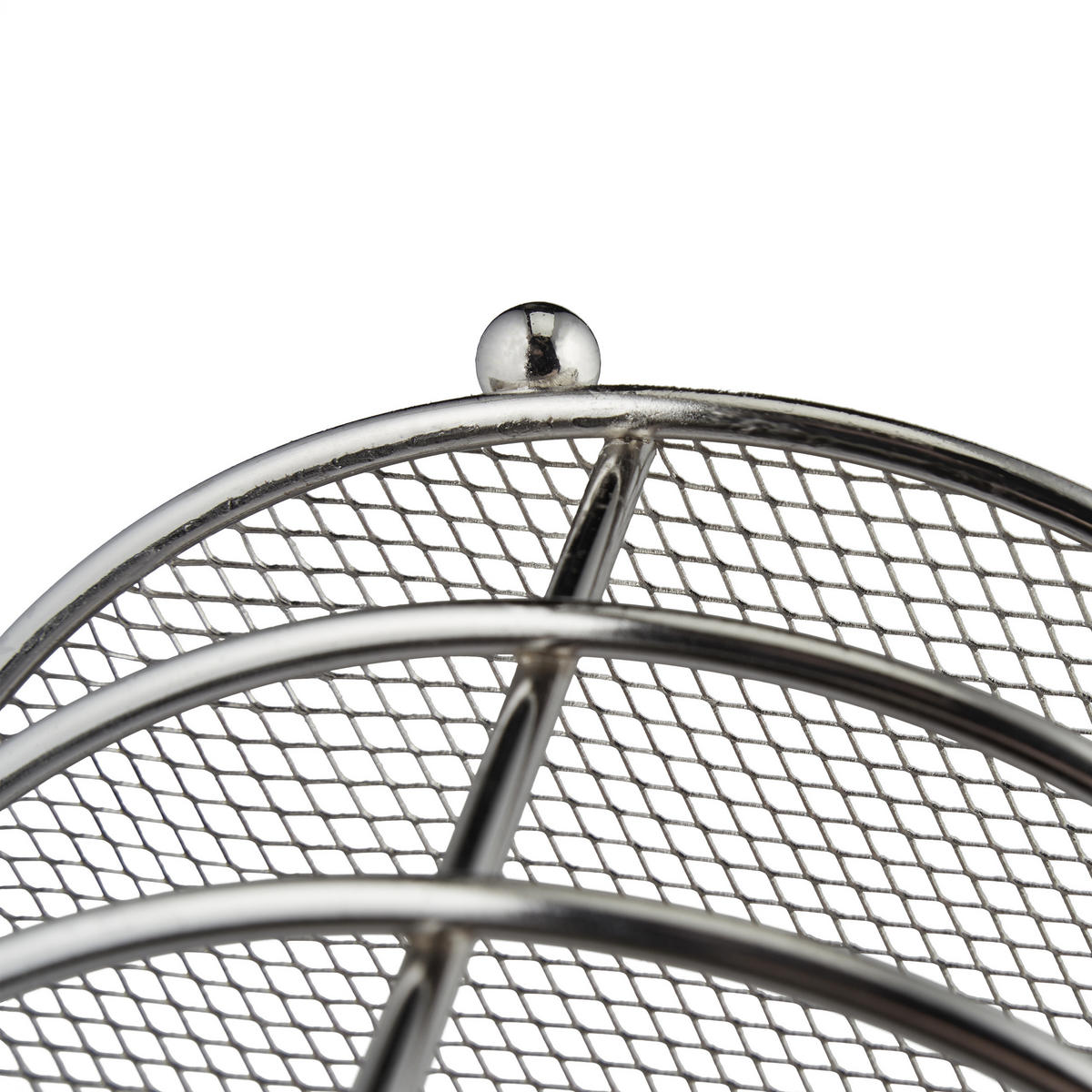 KÜCHENUTENSILIENHALTER - Silberfarben, Metall (15/22.5/15cm) - Relaxdays