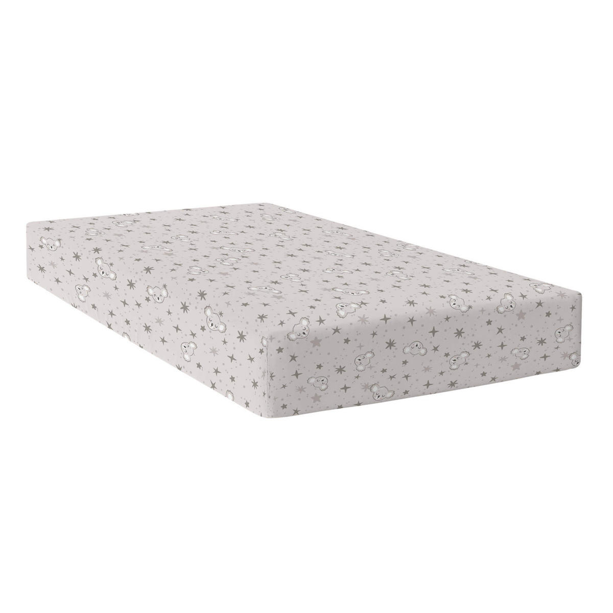 SPANNBETTTUCH baby koala 105x200x32 cm mehrfarbig - Multicolor, Textil (105/200cm) - Happy Friday
