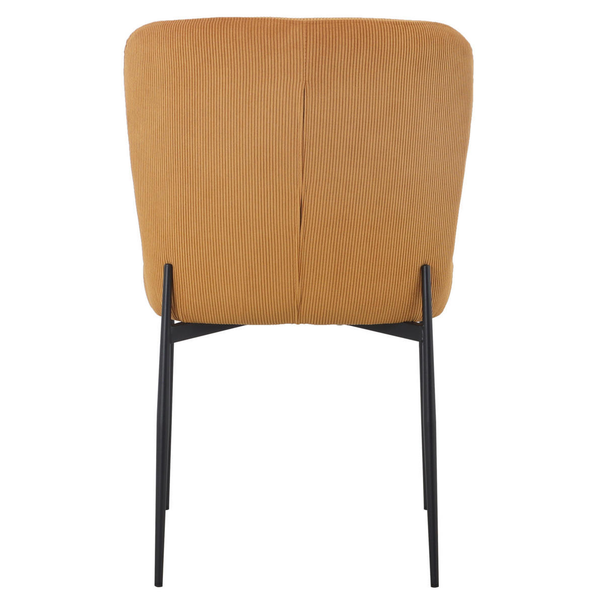 ESSZIMMERSTÜHLE 2er Set FREDDIE Senfgelb - Gelb, Textil (48/83/56cm) - SVITA