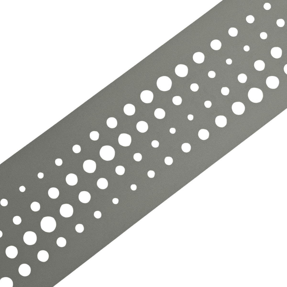 SICHTSCHUTZSTREIFEN zaun|zu PREMIUM dekor Pulse Sichtschutz Steingrau 2,55m - Graubraun, Kunststoff (255/19cm) - ZAUN|ZU