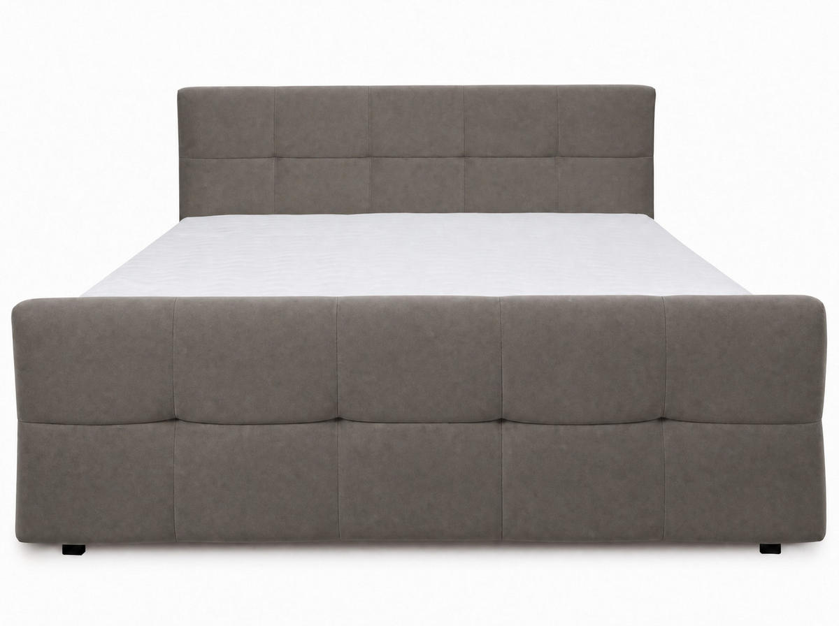 BOXBETT Modena 2 taupe 160/200 cm - Taupe, Textil (160/200cm) - wonello