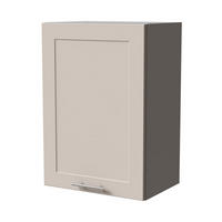 HÄNGESCHRANK Oslo W2/50 Grau / Kaschmir Matt 50 / 32,5 / 72cm - Kaschmir/Grau, Holz/Holzwerkstoff (50/72/32.5cm) - Feldmann-Wohnen