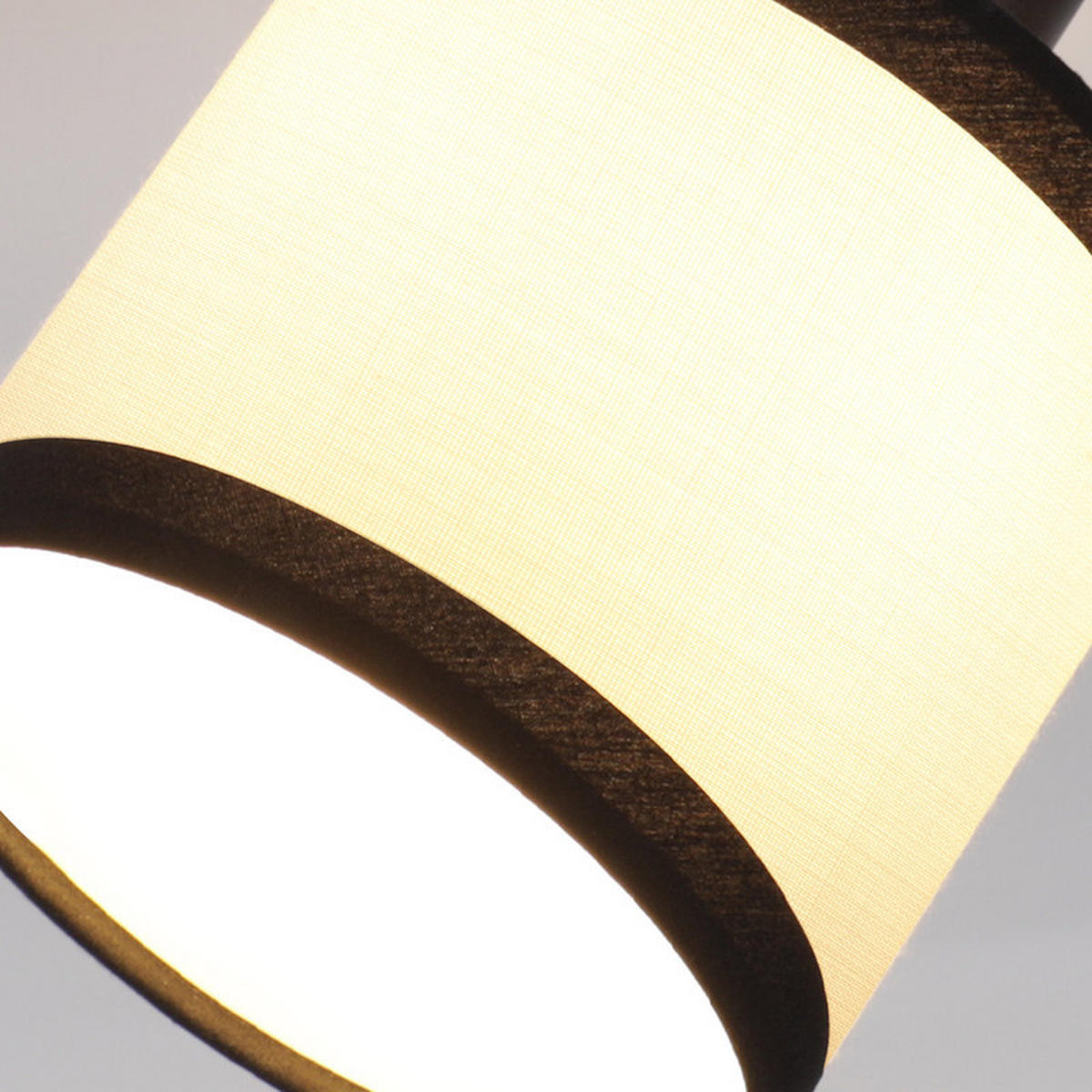 DECKENSTRAHLER Chapman Ⅲ 3-flammig 41/12/18 cm - Schwarz, Metall (41/12/18cm) - Nettlife