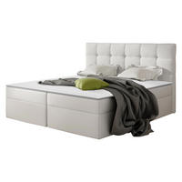 BOXBETT Nele - Weiß, Holz/Holzwerkstoff (140/200cm) - MIRJAN24