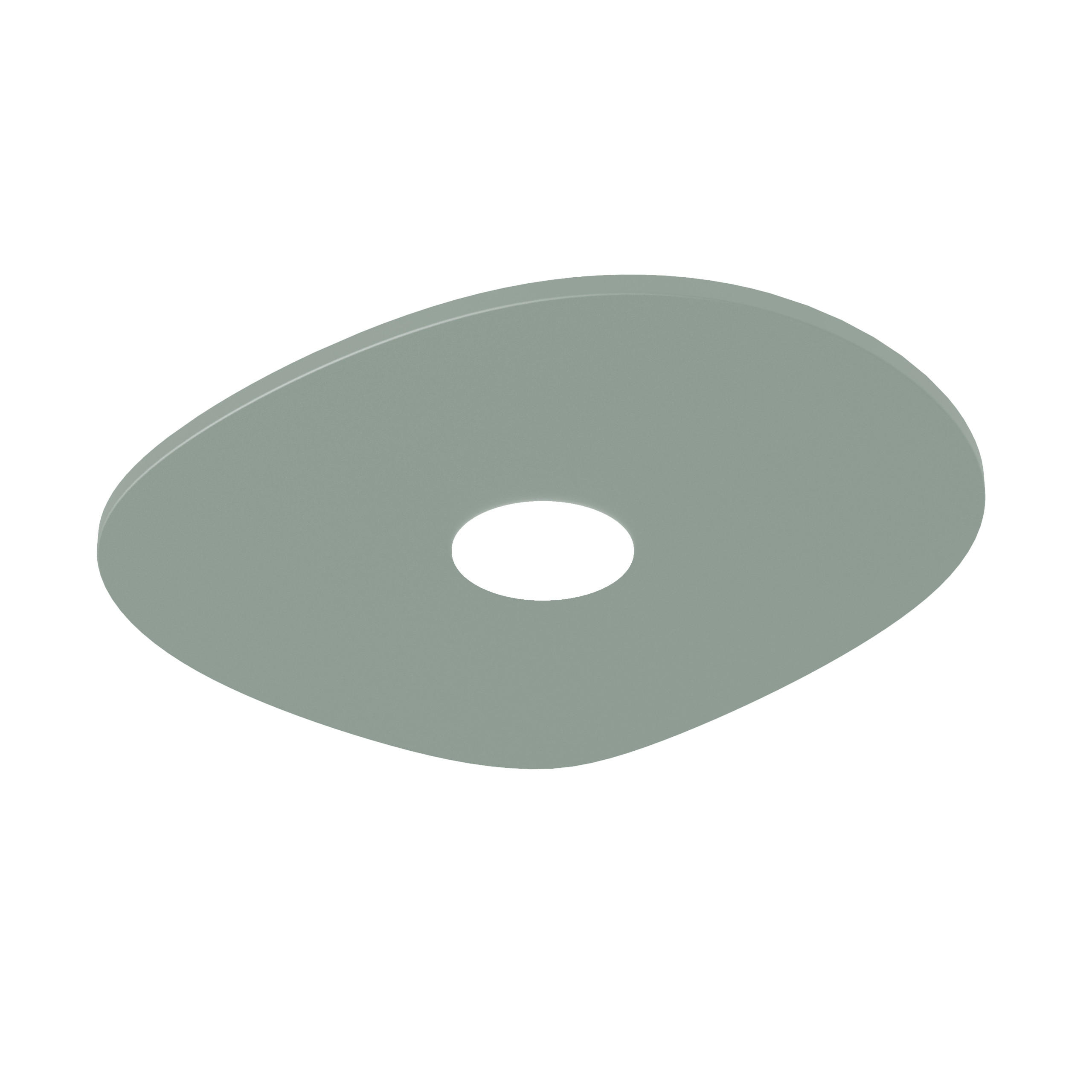 DECKENLEUCHTE - Grün, Metall (20/23/4cm) - Lumicom