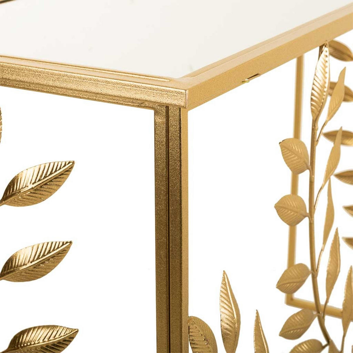KONSOLE aus Metal 120x40x80 cm - Goldfarben, Metall (40/120/80cm) - Wanderlust