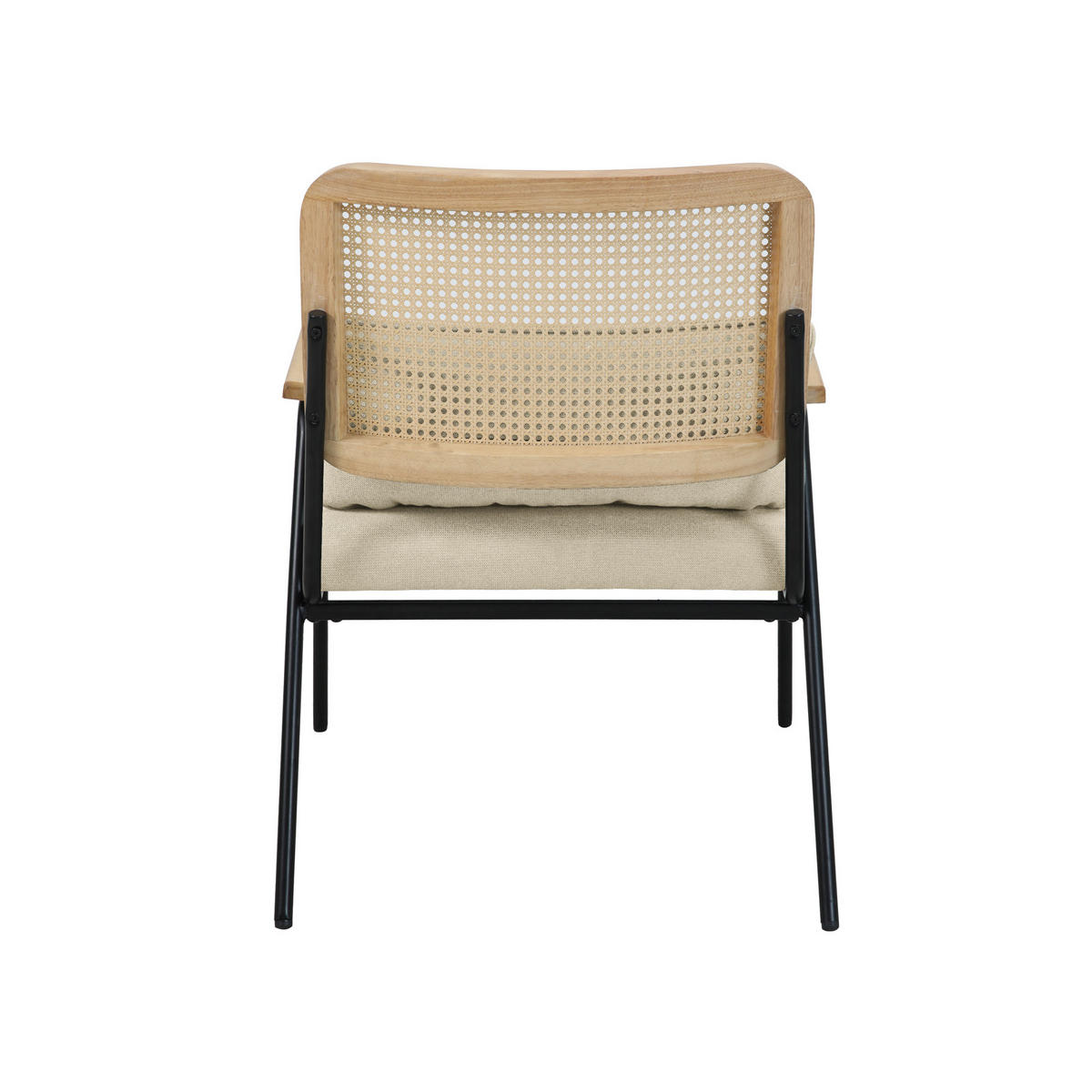 LOUNGESESSEL Thea - Beige, Holz (62/83/66cm) - SVITA