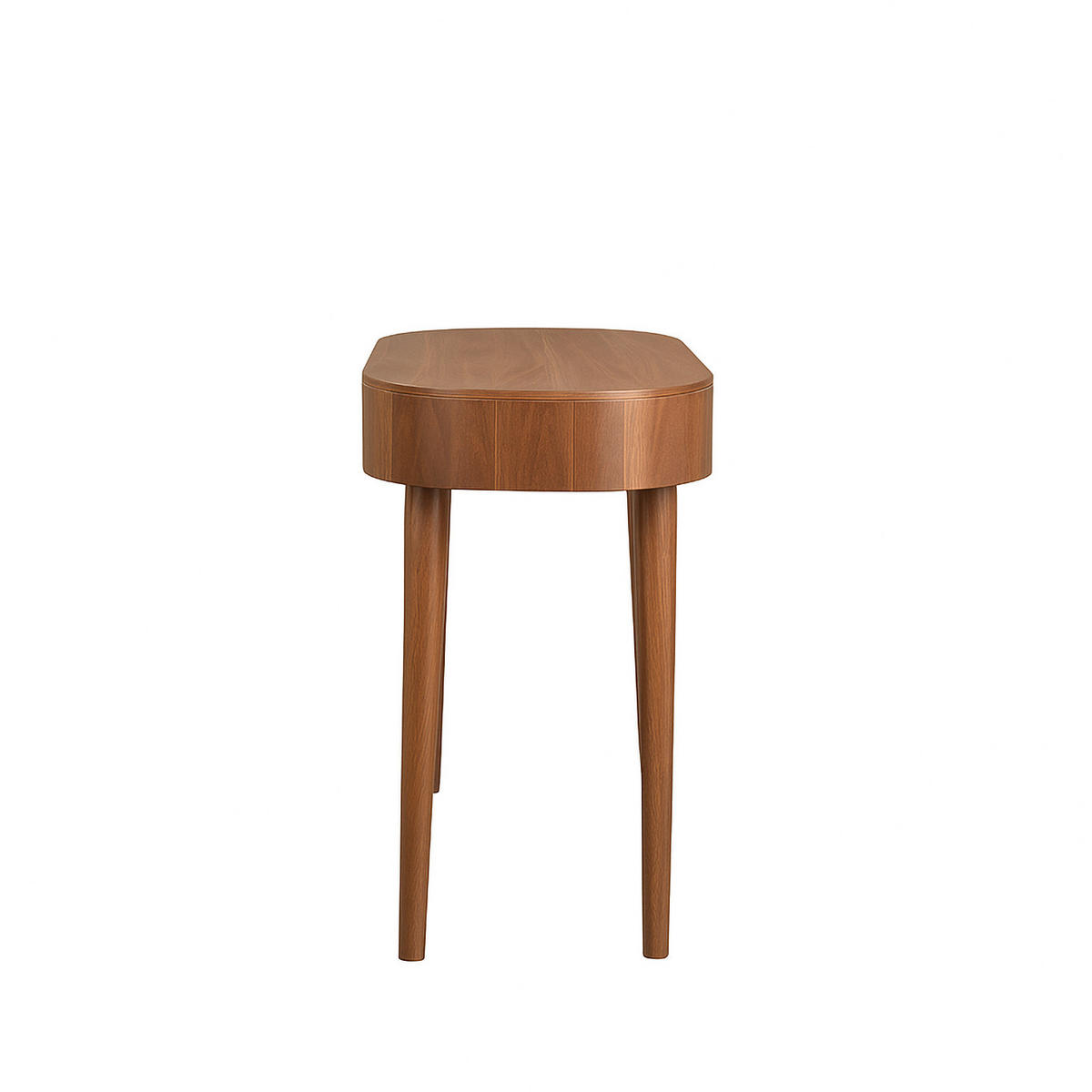 SCHREIBTISCH Bella - Brown - 120/42/77 cm - Braun, Holz (42/120/77cm) - LABEL51