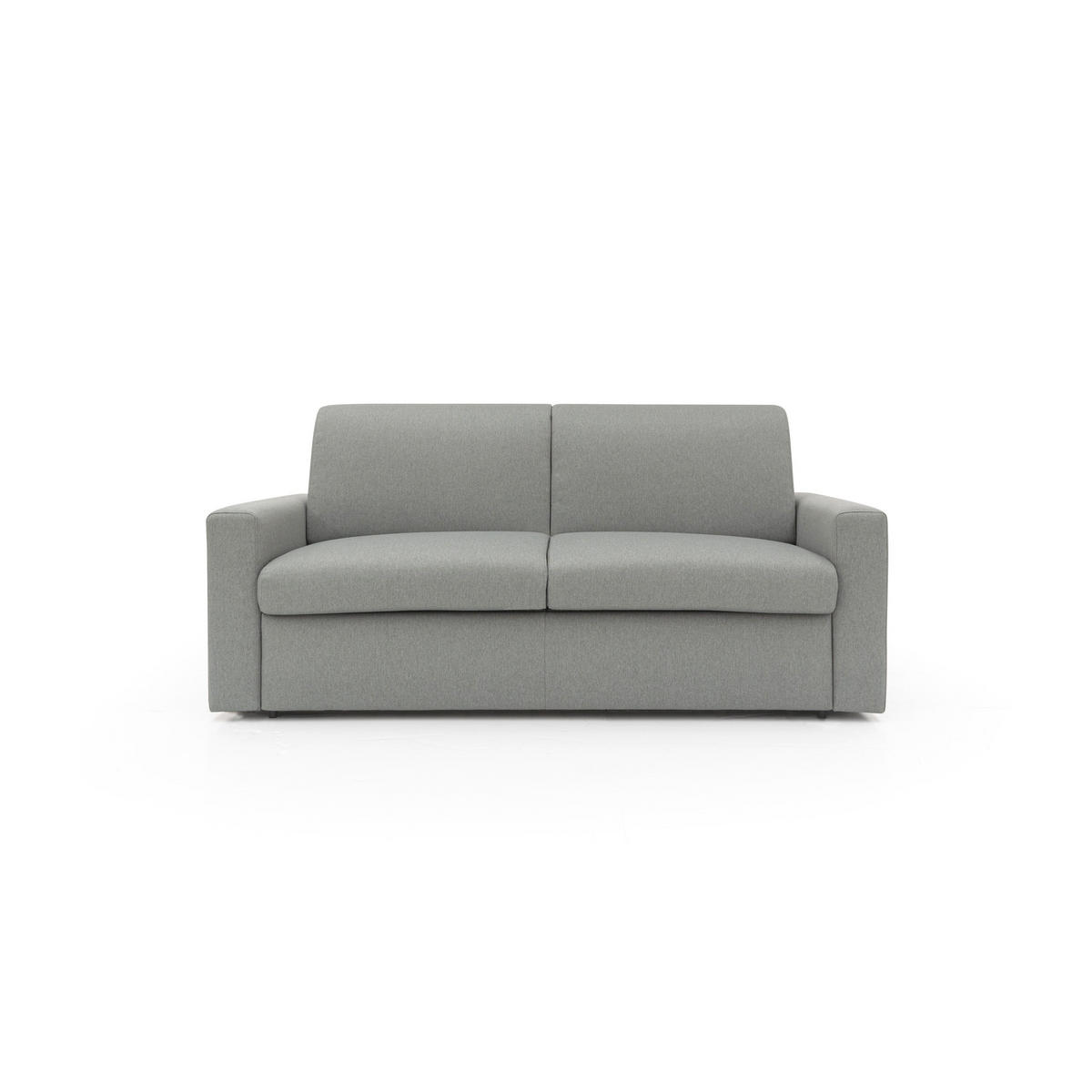 SCHLAFSOFA Kansas - Grau, Textil (172/92/95cm) - Divani.store